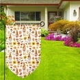thumbnail image 3 of Wukai Gnomes Autumn Harvest Print Garden Flag 12.5x18 Inch Double Sided Sun-resistant Rain-resistant, Wrinkle-resistant Colorfast(Only Flag), 3 of 7