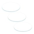 thumbnail image 1 of Uxcell 3Pcs Lente de Reloj de Vidrio Mineral Plano Redondo con Recubrimiento AR 31.5mmx1.5mm, 1 of 6