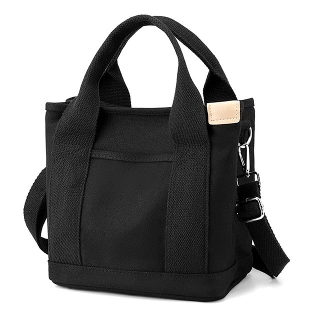 Bolso de mano pequeño con cremallera bolso de mano para mujer bolso bandolera de lona bolso de hombro bolso de mensajero bolso de mano para mujer