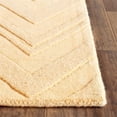 thumbnail image 2 of Safavieh Impressions 6' Square Hand Loomed Wool Rug in Gold, 2 of 6