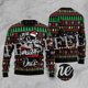 thumbnail image 5 of Suéter feo de punto divertido de Navidad de algodón con diseño de Papá Noel para mascotas, jersey informal vintage de invierno estilo Harajuku, jersey retro de manga larga con impresión 3D, 5 of 5