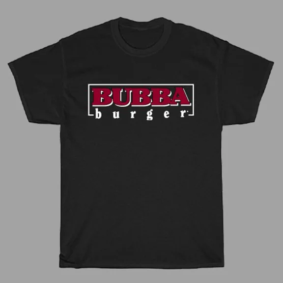 Bubba Burger Men's Black T-Shirt Size S to 3XL