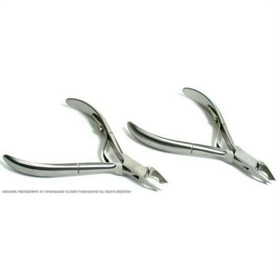 2 Nipper Pliers Cuticle Memory Wire Cutting Nail Tool