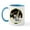 White/Blue Inside, variant on CafePress - Night Flight/EBD #1 Mug - 11 oz Ceramic Mug - Novelty Coffee Tea Cup