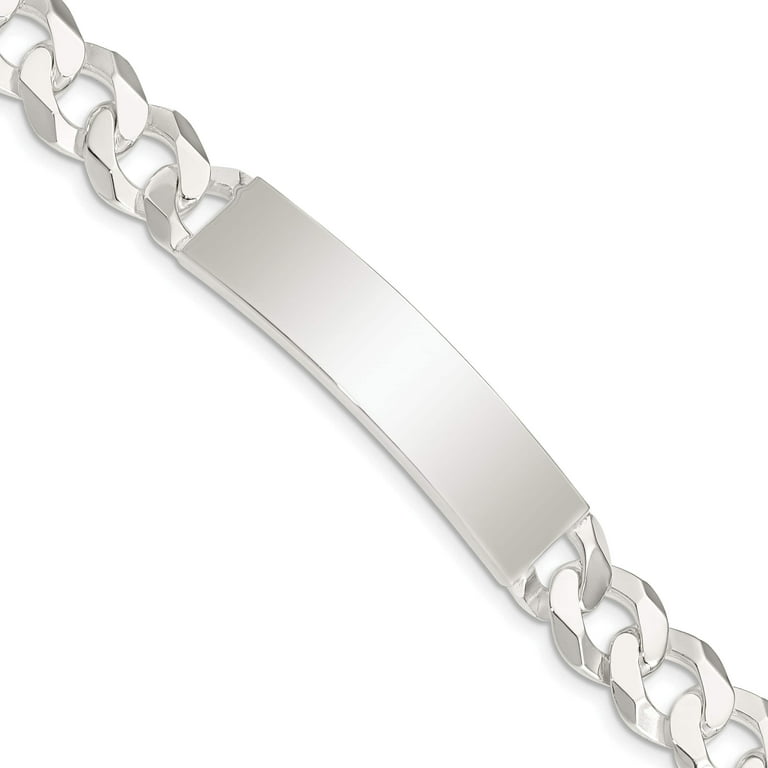 Sterling Silver  Curb Link Bracelet
