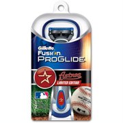 Gillette Fusion Proglide, Manual Razor, Houston Astros, 1ea