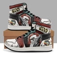 thumbnail image 1 of Zapatillas de deporte con estampado de Star Wars de Disney, zapatos informales deportivos de baloncesto para exteriores para adolescentes con dibujos animados de Anime a la moda142 Deng Xun unisex, 1 of 1