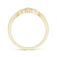 thumbnail image 2 of ANGARA Natural 0.04 Ct. Diamond Infinity Promise Ring in 14K Yellow Gold for Women (Ring Size: 3), 2 of 8
