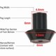 thumbnail image 4 of 20 pcs - Compatible Rubber Feet for Grills - Heat Resistant Material, Works with Many Gas Hob Grills suitable for WB02T10461AP2622260, 4 of 5