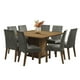 thumbnail image 1 of Juego de Comedor Mesa de Madera con 8 Sillas Marrón/Silver Doris Madesa, 1 of 10