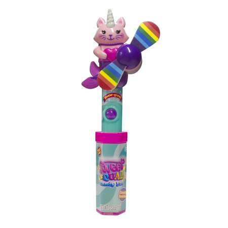 CandyRific, Unicorn and Mermaid Character Fan With Fruit-Flavored Candy, 0.53 oz