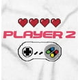 thumbnail image 2 of Gaming Set Couples Siblings BFF Gamer Women Plus Size Long Sleeve Graphic Tee Brisco Brands 3X, 2 of 6
