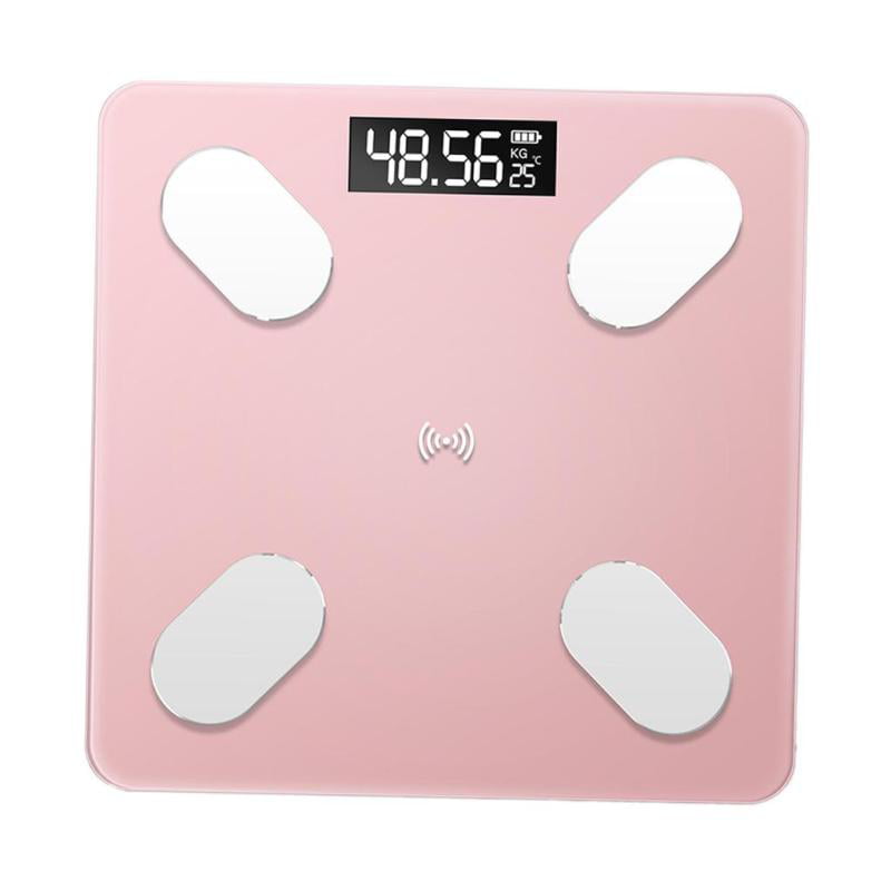 180KG Digital Body Weighing Scale Electronic LCD Bathroom Glass Weight Scales 