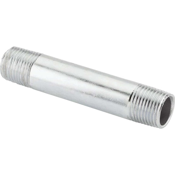 Halex 64362 Conduit Nipple, 3/4 x 6 in, Threaded, Steel