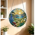 thumbnail image 6 of Acrylic Jigsaw Puzzle Suncatcher, Suncatcher Puzzle, 83 Pieces Acrylic Puzzle Window Hanging, Colorful Stained Glass Acrylic Sun Catcher Decor, for Women Mom, 6 of 8