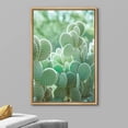 thumbnail image 3 of wall26 Framed Canvas Print Wall Art Green Bunny Ear Southwest Succulent Cactus Nature Wilderness Photography Realism Floral Botanical Multicolor for Living Room, Bedroom, Office - 16"x24" N, 3 of 5