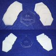 thumbnail image 1 of Mylar 1 Inch Starpoint & 2 Inch Hexagon -102 Piece Set, 1 of 4