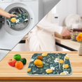 thumbnail image 3 of Yayeee Dish Drying Mat for Kitchen Counter 16" x 18" Microfiber Super Absorbent Coffee Decorative Pad, Yellow Lemons, 3 of 9