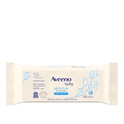 Aveeno Baby Sensitive All Over Wipes with Aloe & Natural Oat Extract for Face, Bottom & Hands, pH-Balanced, Hypoallergenic, Fragrance-, Phthalate-, Alcohol- & Paraben-Free, 3 Pks of 56 ct