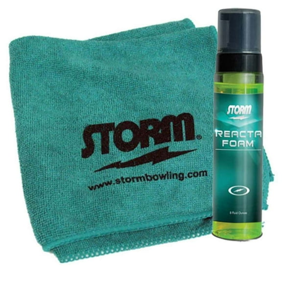 Storm Reacta Foam Bowling Ball Cleaner- 8 oz with Towel