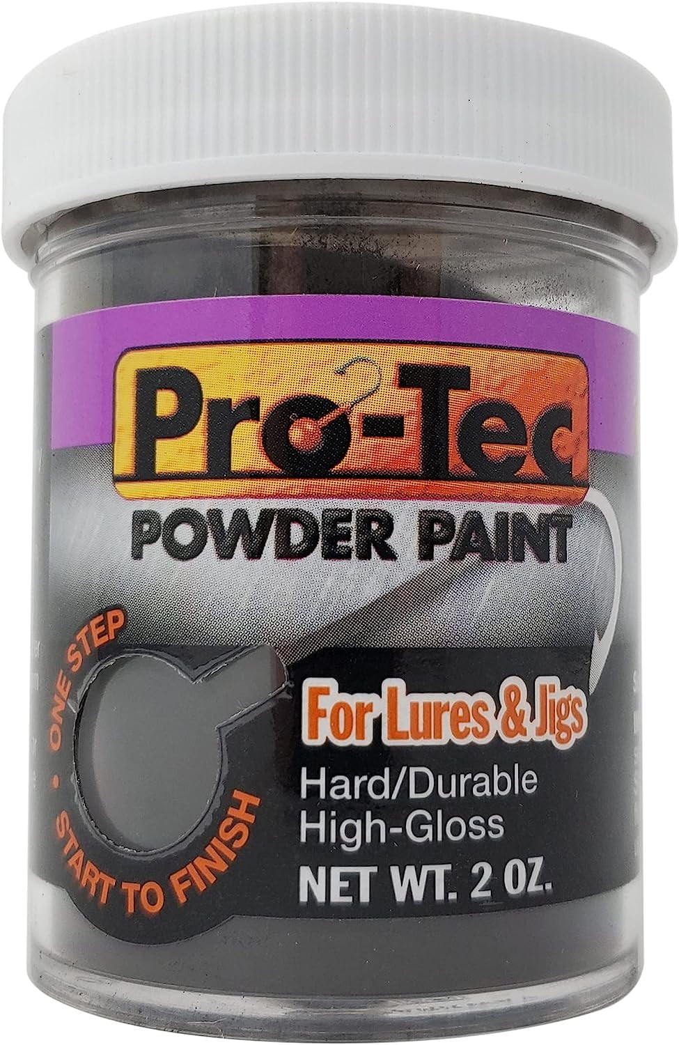 Welch Products 3 Packs of 2oz Pro-Tec Jigs and Lures Powder Paints, Jig Head Fishing Paint, Fishing Lure Paint - High Gloss Powder Coating Paint