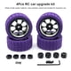 thumbnail image 4 of Cubo de rueda de Metal Bewildely RC modelo coche Violeta, 4 of 6
