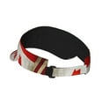 thumbnail image 2 of America Canada Flag Sports Sun Visor Hats Adjustable Sun Visor Caps For Women And Men, 2 of 7