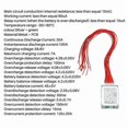 thumbnail image 2 of 14S 52V 35A Li-Ion Lipolymer Battery Protection Board BMS PCB Board for E-Bike EScooter, 2 of 5