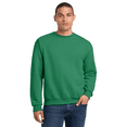 thumbnail image 2 of JERZEES Men Crewneck Sweatshirt, Comfortable NuBlend Long Sleeve Fleece Pullover, Kelly, 2-Pack, S, 2 of 7