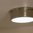 thumbnail image 2 of 52541PN Kichler Lighting Serca - 3 Light Flush Mount In Traditional Style-5.75 Inches Tall and 18 Inches Wide-Polished Nickel Finish, 2 of 10