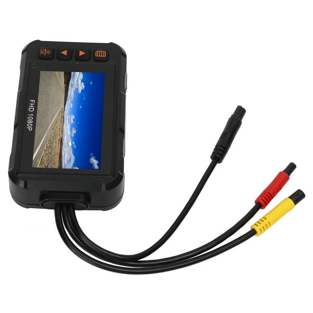 Cámara delantera y trasera para motocicleta, cámara de tablero para motocicleta de 3 pulgadas, grabadora para motocicleta, artesanía excepcional