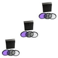 thumbnail image 3 of ZLight 3 Pcs 3-in-1 Lens Filter with Bag 49MM 52MM 55MM 58MM 62MM 67MM 72MM 77MM Protector Filtering Circular Polarizer Carrying Case 55mm 3Set, 3 of 6