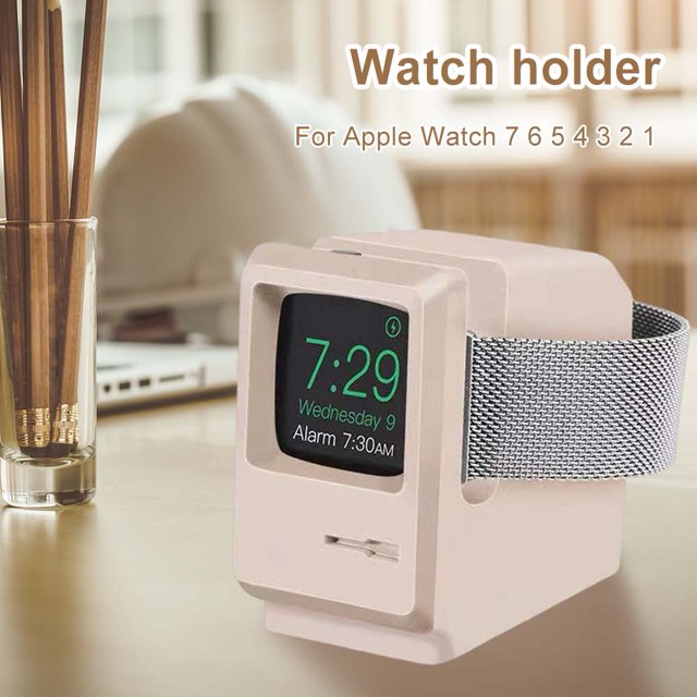 Silicone Watch Stand Non-slip Portable Dock Holder for Apple Watch 7 6 5 4 3 2 1