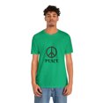 thumbnail image 4 of Peace Sign Unisex Jersey Short Sleeve T-shirts, 4 of 12