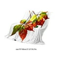 thumbnail image 3 of Lilixerw Clearance Fall Decoraitve Throw Blanket,Thanksgiving Autumn Maple Leaf Throw Blanket,Cute Soft Cozy Lightweight Warm Fuzzy Plush Fleece Blankets and Throws,for Couch Sofa Bed Living Room, 3 of 6
