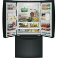 thumbnail image 2 of GE APPLIANCES GNE25JGKBB french door freestanding refrigerator, 2 of 5