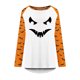 thumbnail image 4 of Camisas Para Mujer Casual Manga Larga Cuello Redondo Tops Blusa Suelta Festival Impreso Camisas Odeerbi ODB129659, 4 of 5