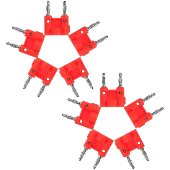CHICHUMID Banana Connectors for Speaker Wire 10Pcs Quick Installation Lantern Shape Audio Speaker Connector