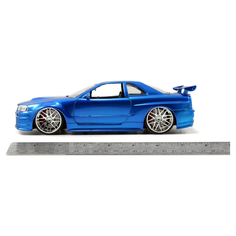 Fast & Furious Diecast Collectible Toy: 1:24 Brian's 2002 Nissan