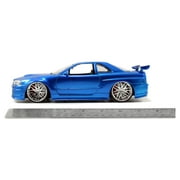 Fast & Furious 1:24 Brians 2002 Nissan Skyline GT-R R34 Die-cast Car Play Vehicles, Blue