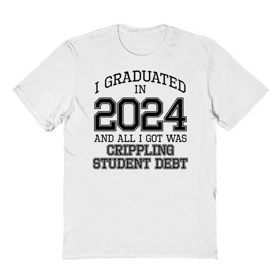 I Graduated In 2024 white T-Shirt