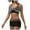 Green, variant on Womens Summer Bikini Swimsuits Sexy High Waist Comfortable Solid 2 Piece Bathing Suits