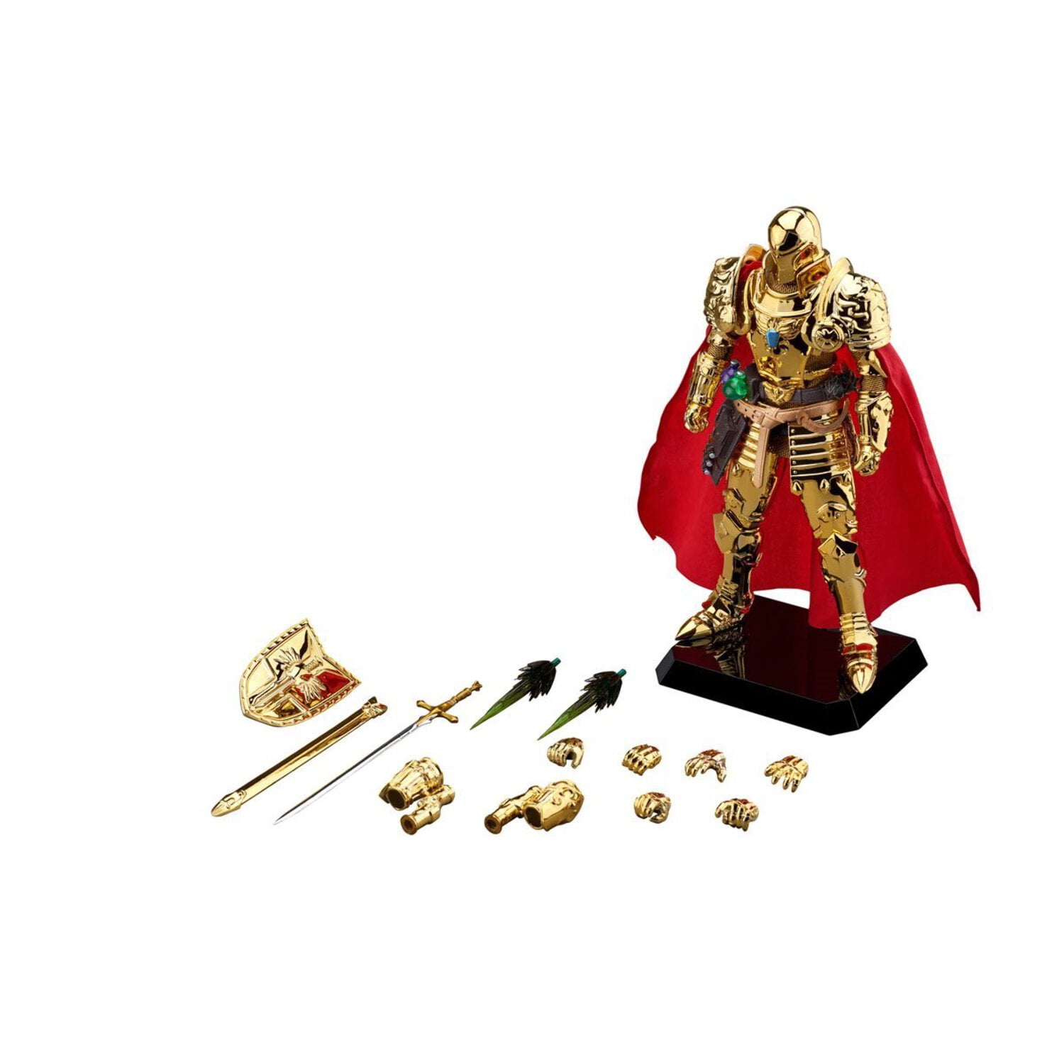 Medieval Knight Iron Man Gold DAH-046SP 8-Ction Figure - PX