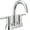 Chrome, variant on Delta 25749Lf Nicoli 1.2 GPM Centerset Bathroom Faucet - Chrome