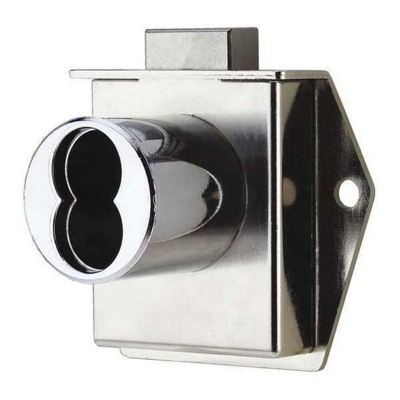Ccl Interchang Core Dead Bolt,Silv,Rectang 72515