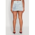 thumbnail image 5 of Womens Spoon Jeans Cargo Pocket Mini Denim Skirt, 5 of 5