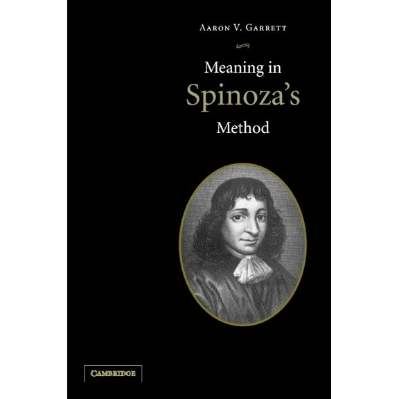 Meaning in Spinoza's Method, (Hardcover)