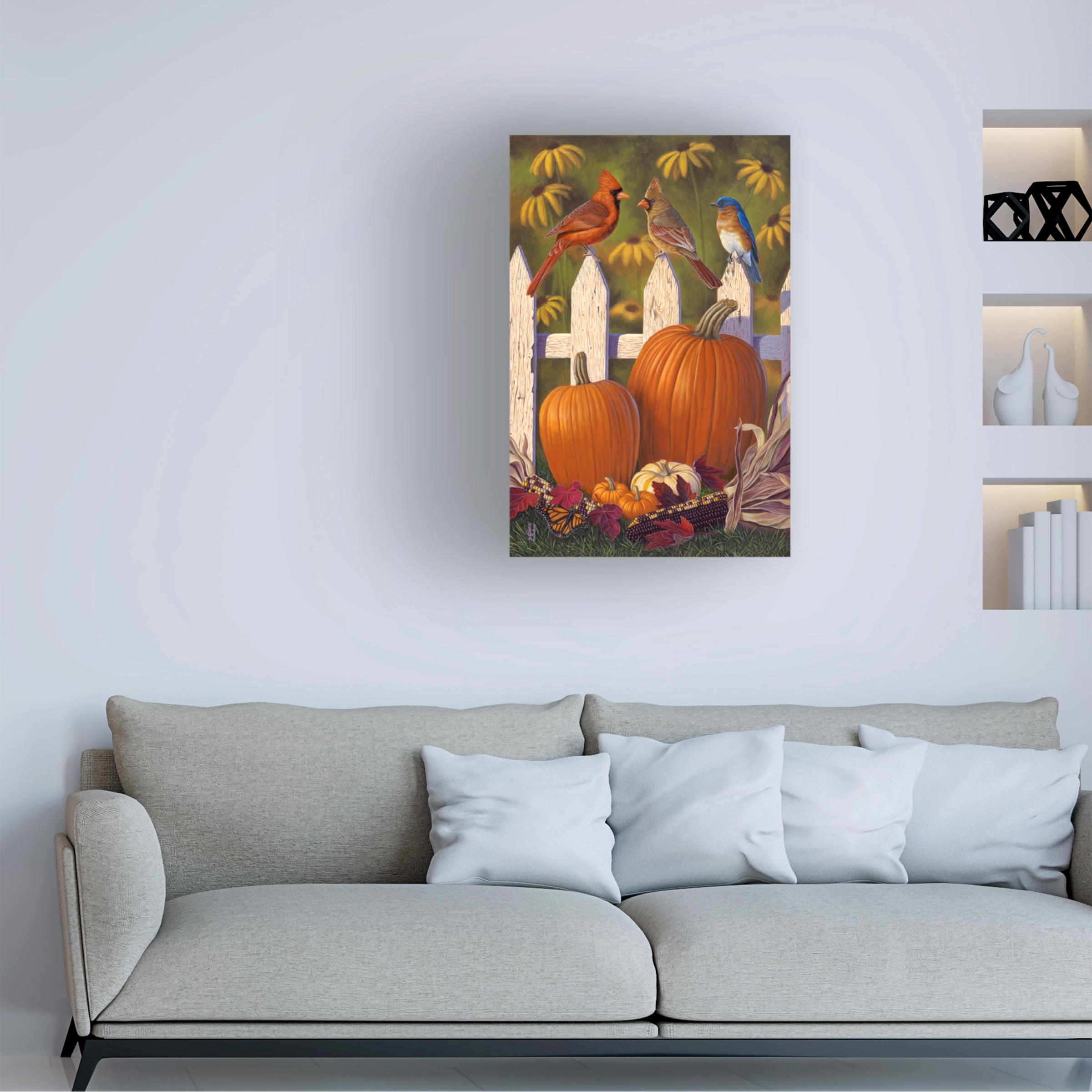 Trademark Fine Art 'Autumn Harvest' Canvas Art by Jeffrey Hoff