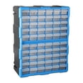 thumbnail image 3 of Moyitang 60 Drawers Parts Organizer Garage Storage Sorting Box Wall Mount Tool Chests Blue, 3 of 9