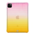 thumbnail image 2 of iPad Pro 11" Case 2020, iPad Pro 11" Case 2018, Allytech Soft TPU Silicone Gradient Shockproof Anti-scratch Protection Drop Proof Back Cover Shell for Apple iPad Pro 11-inch, Pink/Yellow, 2 of 5